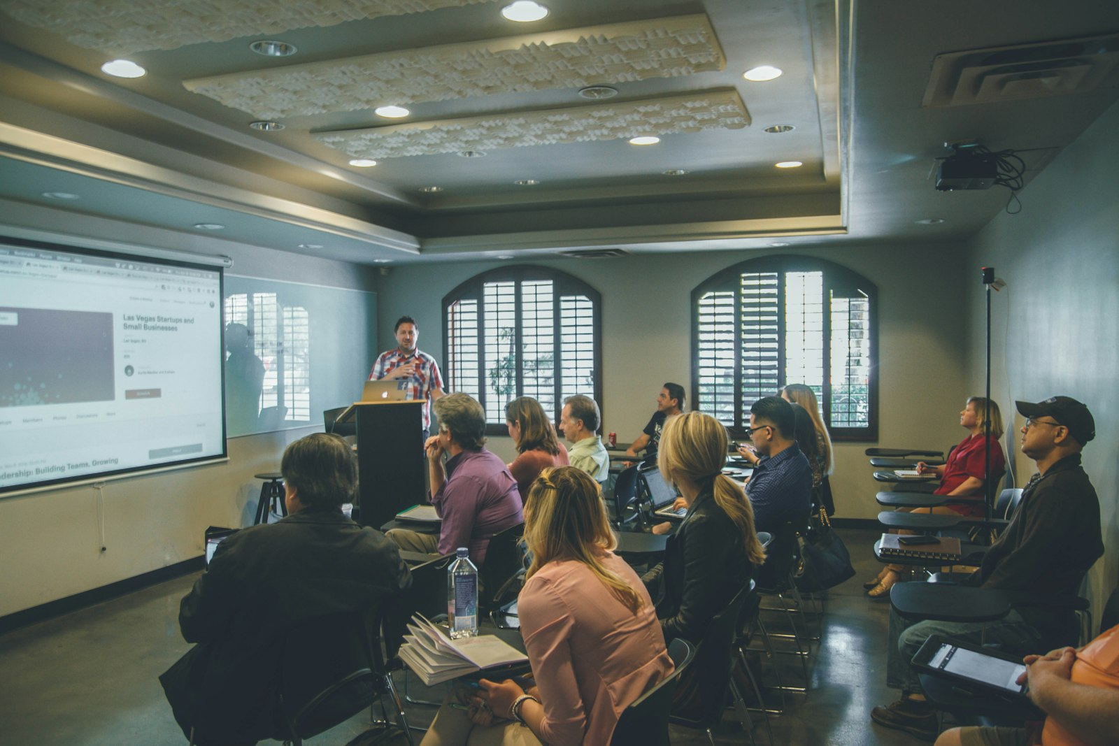 Weekend intensive classroom session